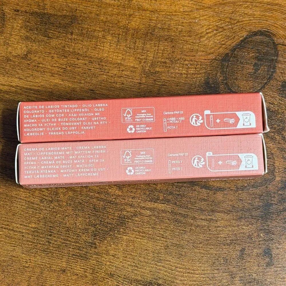 Rare Beauty Lip Duo | Soft Pinch Lip Oil Honesty + Lip Soufflé Courage NEW